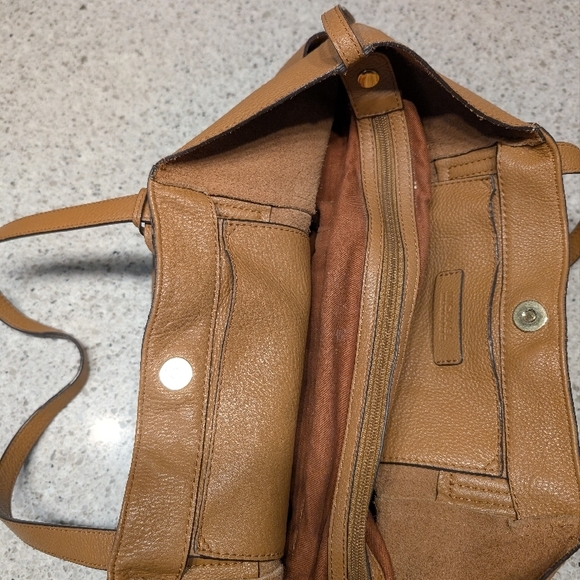 Michael Kors Brown Leather Shoulder Bag - Picture 5 of 6